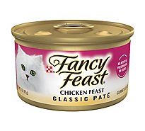 Fancy Feast Chicken Pate Wet Cat Food - 3 Oz