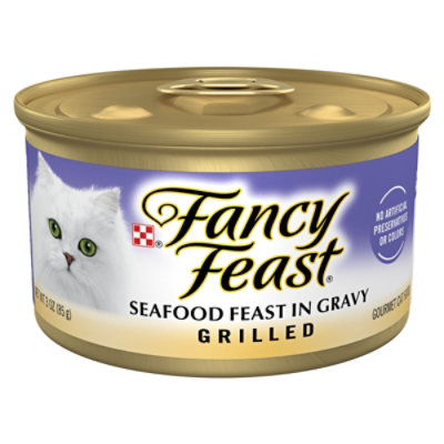 Fancy Feast Grilled Grilled Seafood Cat Wet Food - 3 Oz - Image 1