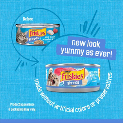 Friskies Cat Food Wet Ocean Whitefish & Tuna - 5.5 Oz - Image 4