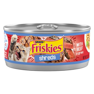 Friskies Cat Food Wet Beef In Gravy - 5.5 Oz