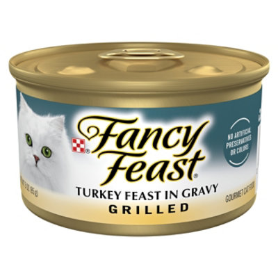 Fancy Feast Grilled Turkey Cat Wet Food - 3 Oz
