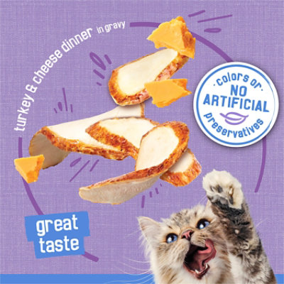 Friskies Cat Food Wet Turkey & Cheese - 5.5 Oz - Image 2