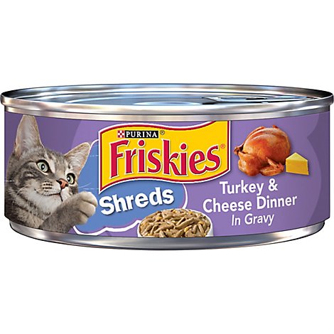Friskies Cat Food Wet Turkey & Cheese - 5.5 Oz