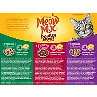 Meow Mix Tender Favorites Cat Food Cups Poultry & Beef Variety Pack Box - 12-2.75 Oz - Image 5