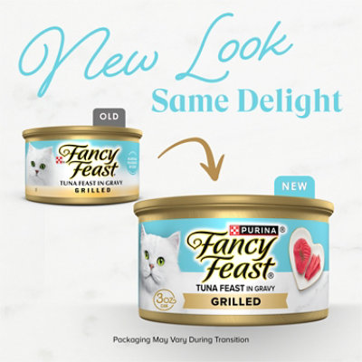 Purina Fancy Feast Grilled Wet Cat Tuna Feast in Gravy - 3 Oz - Image 2