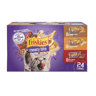 Friskies Cat Food Wet Variety Pack - 24-5.5 Oz