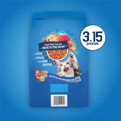 Friskies Cat Food Dry Seafood Sensations Seafood - 3.15 Lb - Image 4