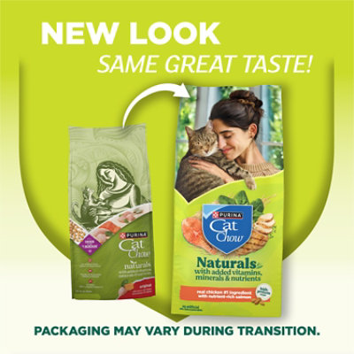 Cat Chow Cat Food Naturals Plus Vitamins & Minerals Bag - 6.3 Lb - Image 2