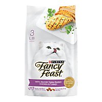Fancy Feast Savory Chicken And Turkey Dry Cat Food - 3 Lbs - Image 1