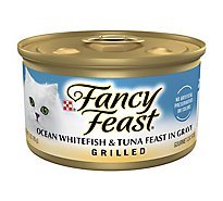 Fancy Feast Cat Food Wet Ocean Whitefish & Tuna - 3 Oz