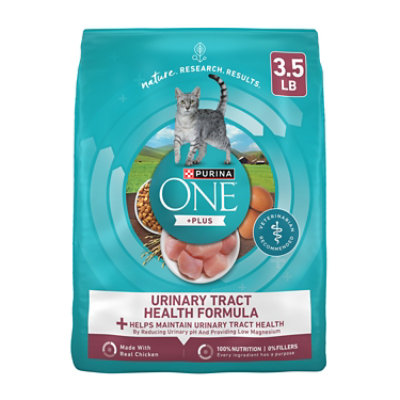 Purina ONE Urinary Tract Chicken Dry Cat Food - 3.5 Lb - Image 1