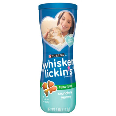 Whisker Lickins Cat Treats Tuna - 4 Oz - Image 1
