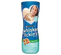 Whisker Lickins Cat Treats Tuna - 4 Oz