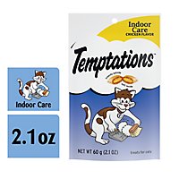 Temptations Hairball Control Crunchy and Soft Chicken Cat Treats - 2.1 Oz - Image 1