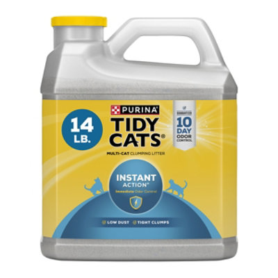 Purina Tidy Cats Cat Litter Clumping Instant Action Bag - 14 Lb - Jewel ...