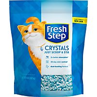 Fresh Step Crystals Premium Scented Cat Litter - 8 Lb - Image 2