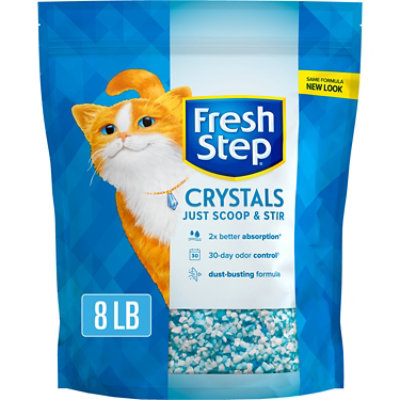 Fresh Step Crystals Premium Scented Cat Litter - 8 Lb - Image 1