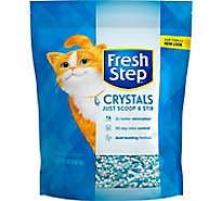 Fresh Step Crystals Premium Scented Cat Litter - 8 Lb