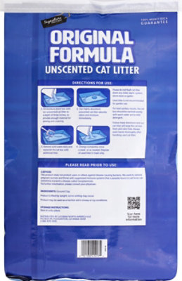 Signature Pet Care Cat Litter Unscented Original Formula - 20 Lb - Image 4