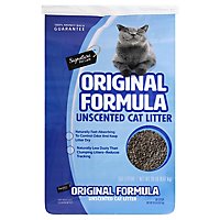 Signature Pet Care Cat Litter Unscented Original Formula - 20 Lb - Image 1