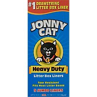 Jonny Cat Cat Litter Box Liners Heavy Duty Jumbo Box - 5 Count - Image 2