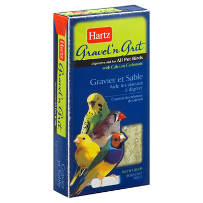 Hartz Gravel N Grit Digestive Aid For All Pet Birds Box 30 Oz acmemarkets