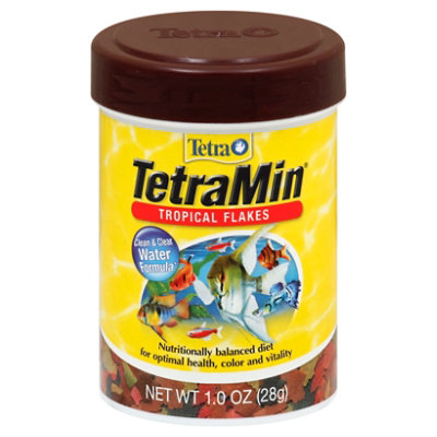 TETRAMin 3 In 1 Flakes, Treats & Granules Fish Food, 2.4-oz jar