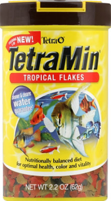 Tetra Fish Food TetraMin Tropical Flakes Jar - 2.2 Oz - Image 2