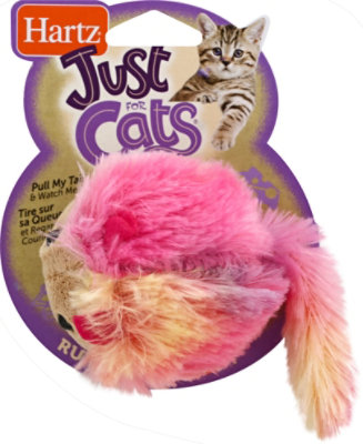 Hartz Just For Cats Toy Cat Running Rodent - Each