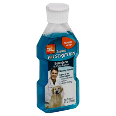 Sergeants Vetscription Benadene Hot Spot Formula Bottle - 4 Fl. Oz.