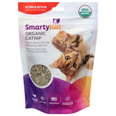 SmartyKat Catnip Organic Pouch - 1 Oz - Image 2