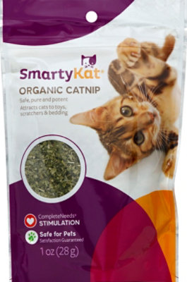 SmartyKat Catnip Organic Pouch - 1 Oz - Image 2