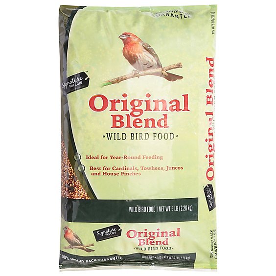 Signature Pet Care Wild Bird Food Original Blend - 5 Lb