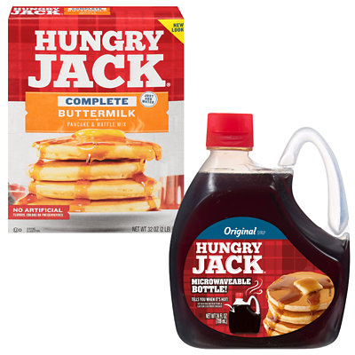 hungry jack complete pancake mix or syrup Acme Coupon