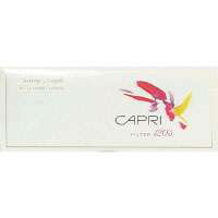 Capri Cigarettes Super Slims Light 120s 10 Packs - 200 Count - Image 1