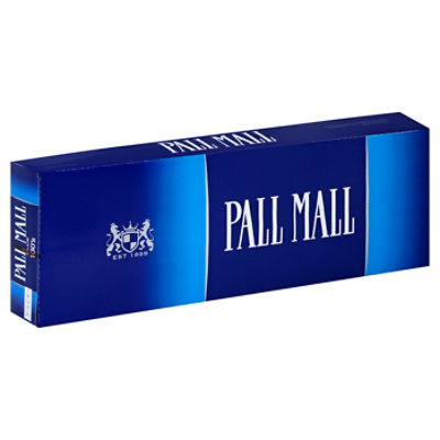 Pall Mall Cigarettes Light 100s Box - 200 Count - Image 1