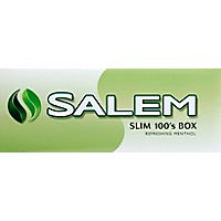 Salem Cigarettes Slim Light Menthol 100s Box - Pack - Image 2