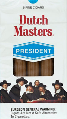Dutch Masters Presidente Cigars - 5 Count - Image 2