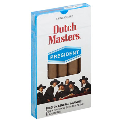 Dutch Masters Presidente Cigars 5 Count Albertsons