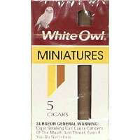 White Owl Miniatures Cigars - 5 Count