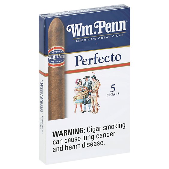 William Penn Perfecto Cigars - 5 Count