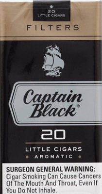 Captain Black Little Cigars - 20 Count - Image 2