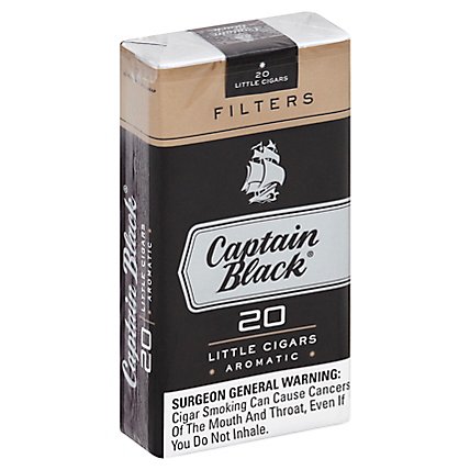 Captain Black Little Cigars - 20 Count - Image 1