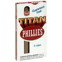 Phillies Titan Cigars - 5 Count