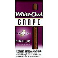 White Owl Grape Cigarillos - 5 Count - Image 1