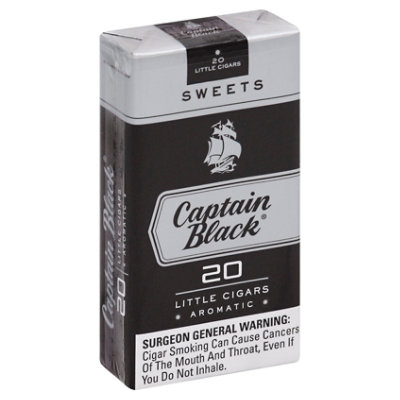 Captain Black Little Sweets Cigars - 20 Count - Tom Thumb