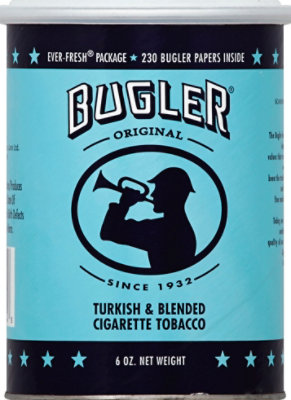 Bugler Original Cigarette Tobacco Can - 6 Oz - Image 2