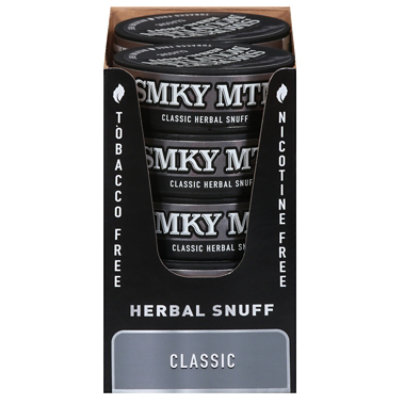 Smokey Mountain Herbal Snuff Premium Classic - 1 Oz