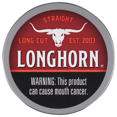 Longhorn Snuff Long Cut Straight - 1.2 Oz - Image 3