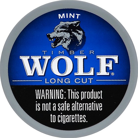 Timber Wolf Long Cut Mint Chewing Tobacco - 1.32 Oz